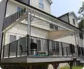 Roll-up awning installation - awning-D