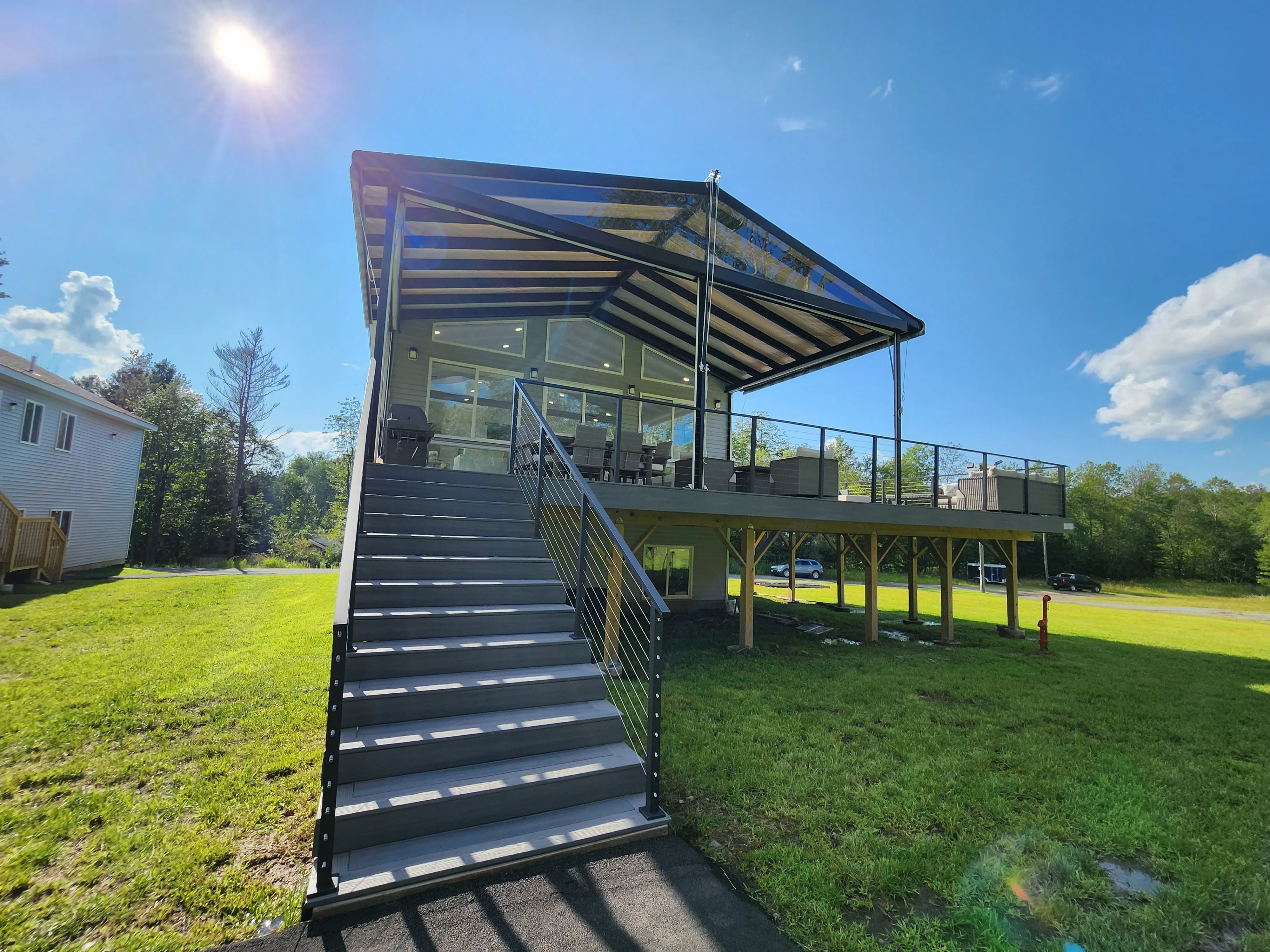 Pergoloft glass pergola installation - pergoloft-image-c